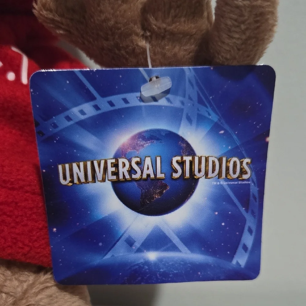 E.T. Universal Studios Brown and Red Small Pet Plush